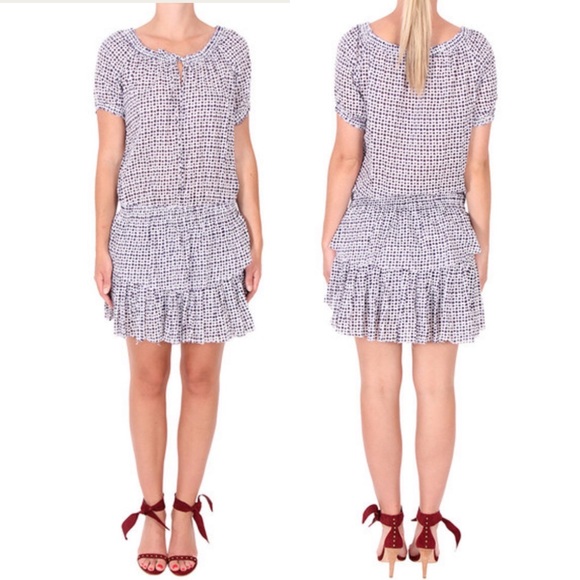 LoveShackFancy Poppy “Shibori Dot” Mini Dress - Picture 9 of 10